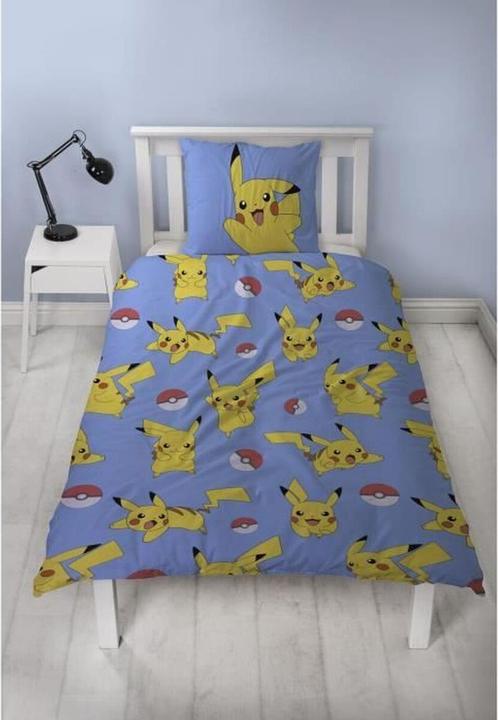 Actual product image Pokémon Bettbezug-Set Bunt Double size 2 Stücke (140 x 200 cm, 63 x 63 cm)