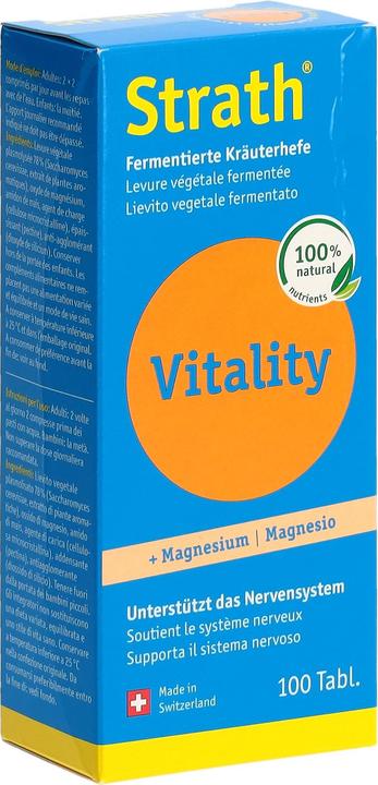 Image du produit Strath lité + Magnésium complément alimentaire (100 pcs, Cachets, 90 g)