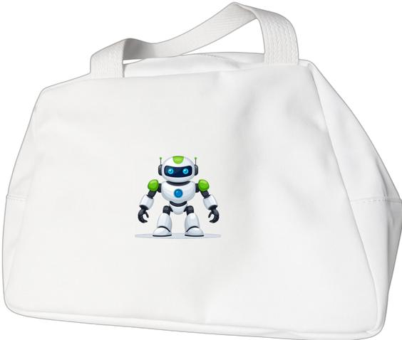 Produktbild Bügelbilder Schul & Freizeitsrucksack-Set Comic Roboter (15 l)