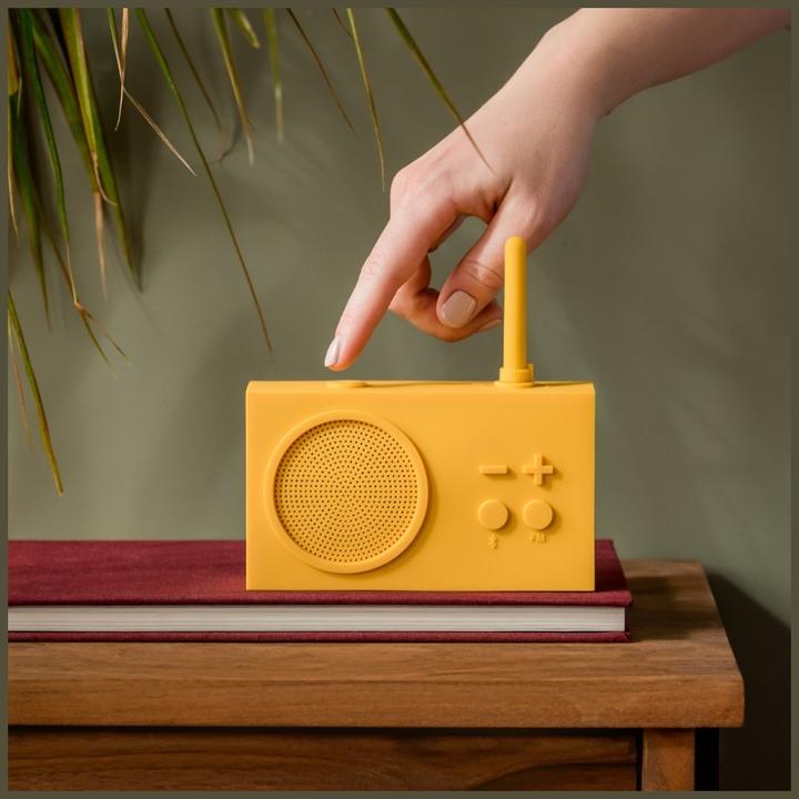 Actual product image Lexon Tykho 3 Bt/Fm Yellow (DAB, DAB+, FM, Bluetooth)