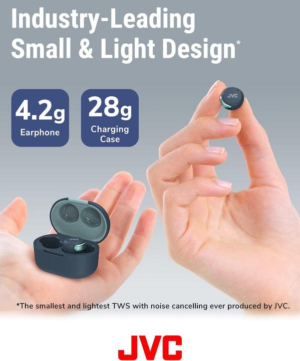 Produktbild JVC HA-Z330T Bluetooth-Kopfhörer mit (ANC, 21 h, Kabellos)