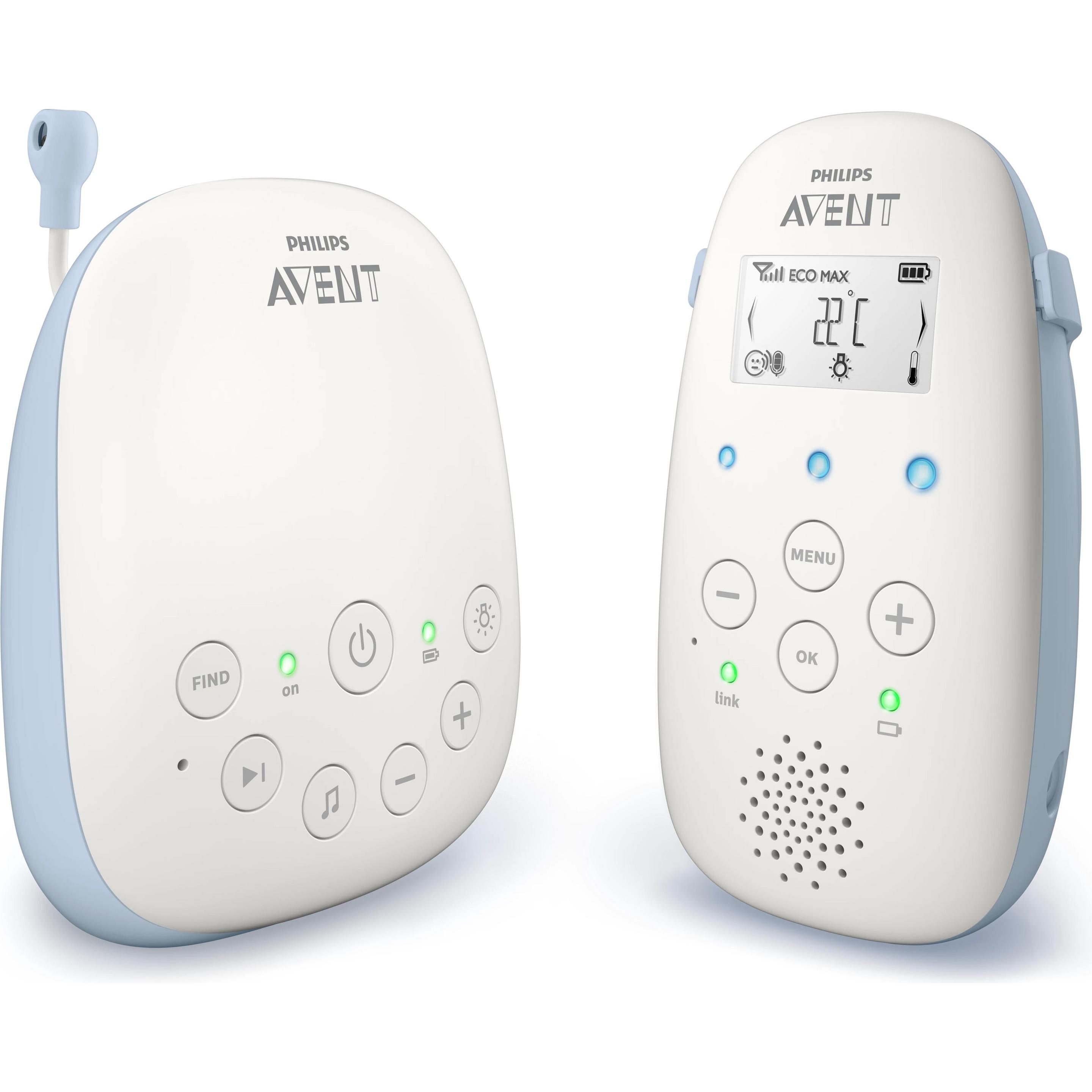 Philips Avent, Babyfoon, Smart Eco (Babyfoon Audio, 330 m)
