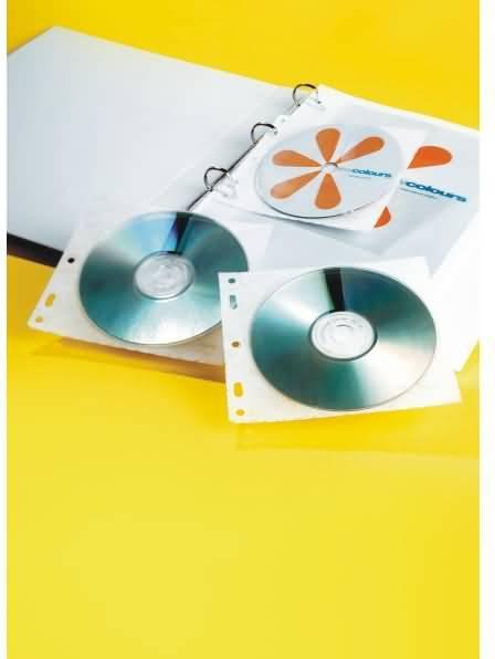Image du produit Durable CD/DVD COVER Pocket (Platine, CD)