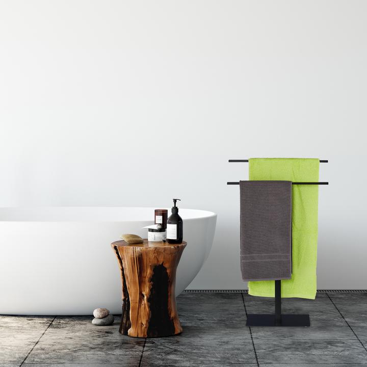 Actual product image Relaxdays Towel rack