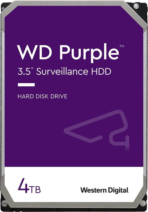 Actual product image WD Purple (4 TB, 3.5", CMR)