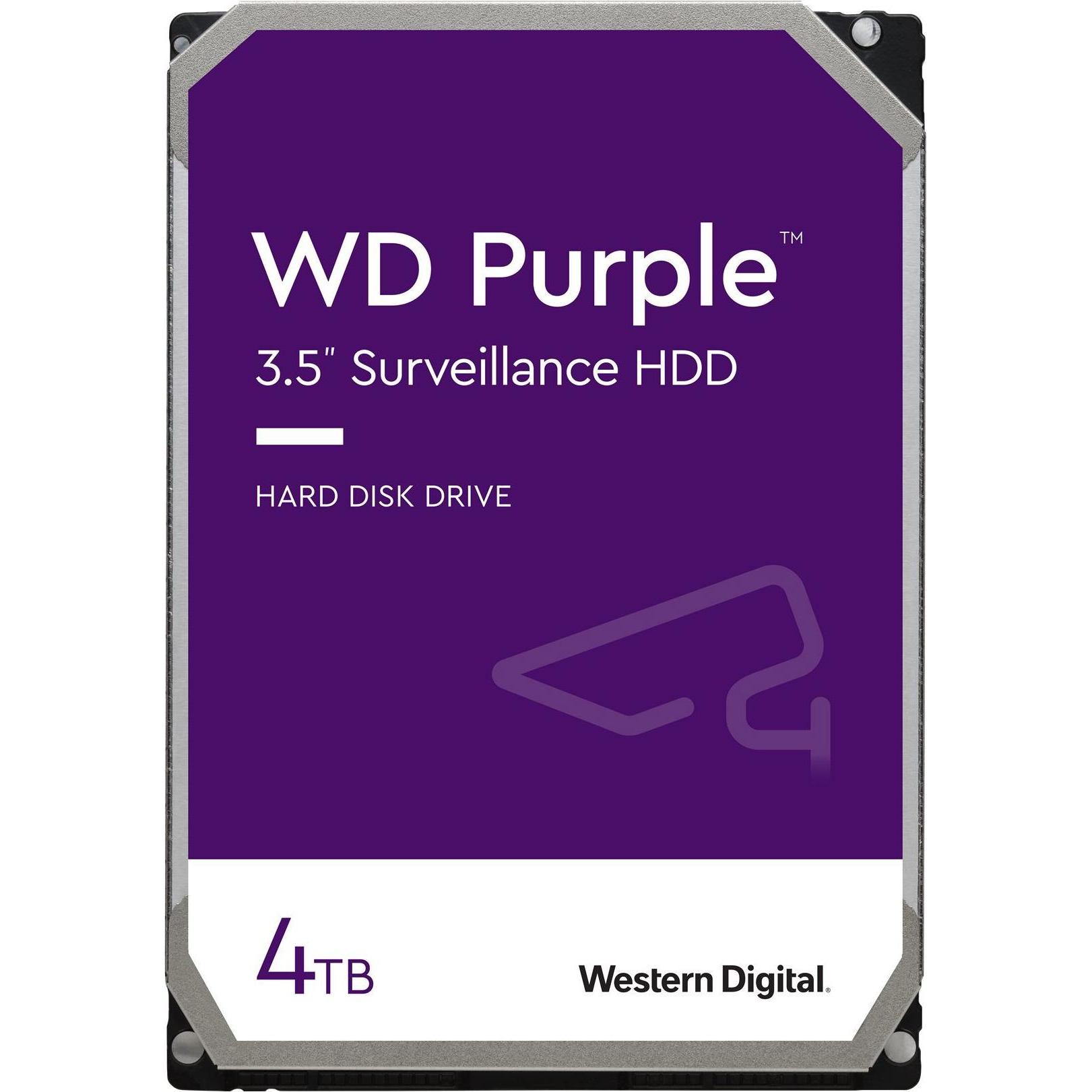 WD Purple (4 TB, 3.5", CMR), Festplatte