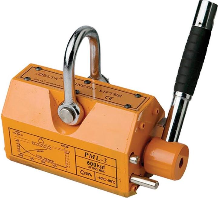 Actual product image Delta SG.0.DML.0600 Lasthebemagnet 0,6 Tonnen (600 kg)