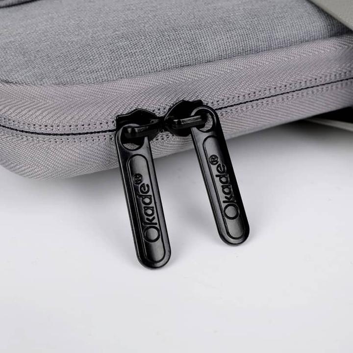Actual product image Okade MacBook / laptop bag, 13-14 inch, T63, grey (14")