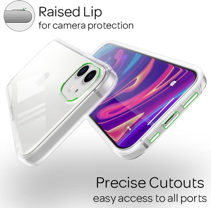 Actual product image Nalia 360° mobile phone cover (Apple iPhone 12, Apple iPhone 12 Pro)