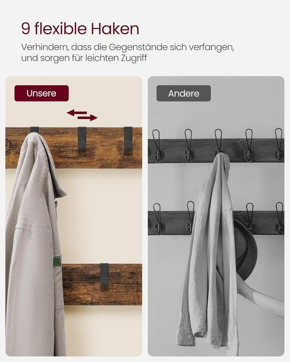 Actual product image Songmics Coat rack