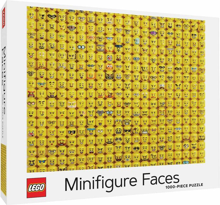 Abrams & Chronicle LEGO Minifigure Faces 1000-Piece Puzzle (1000 pieces)
