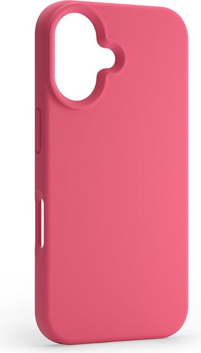 Actual product image Etteri Silicone Mag case for iPhone 16 6,1" raspberry (Apple iPhone 16)