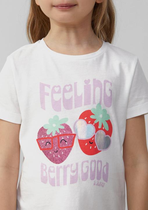 Image du produit S.Oliver T-Shirt Jersey-T-Shirt im Loose Fit mit Effektprint (116, 122)