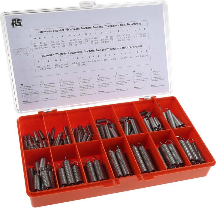 Actual product image Rs Pro Extension spring kit,142 springs