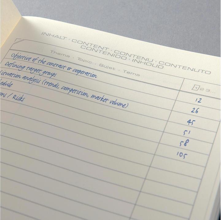 Produktbild Sigel SOFTCOVER FLEXIS - Notizbuch (A5, Kariert, Weicher Einband)