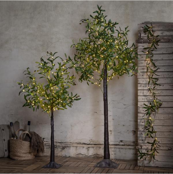 Image du produit Star Trading Arbre de décoration Olivec, 178 LED, 180 cm, vert (56 lm, IP44)