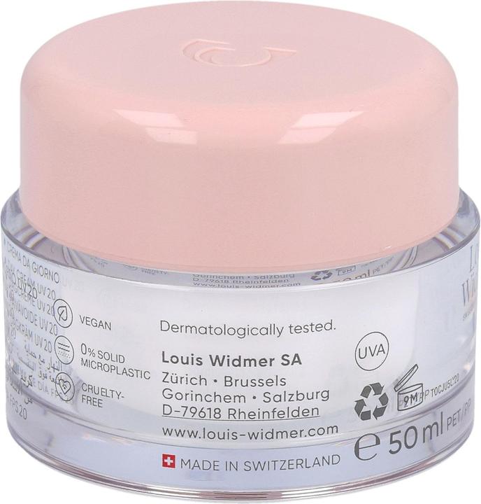 Actual product image Widmer Louis Nutriderm Tagescreme UV20 ohne Parfum 50 ml (50 ml, Day cream, SPF 20)