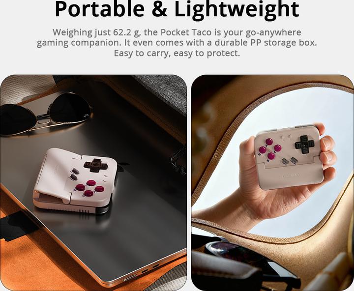 Actual product image Gamesir P1 Pocket Taco - Bluetooth Mobile Gaming Controller (Android)