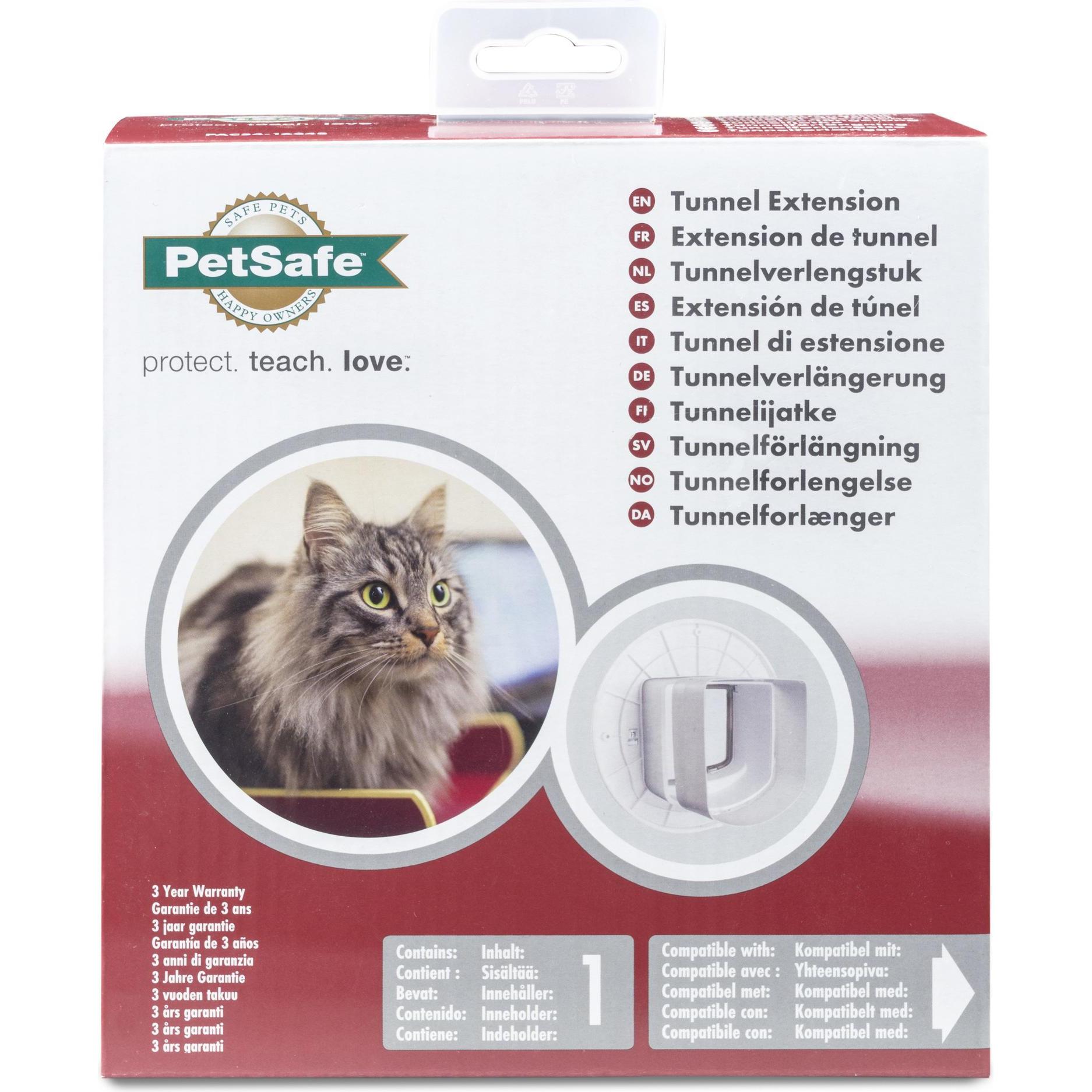 petsafe tunnel d'extension pour ppa19-16145 - blanc