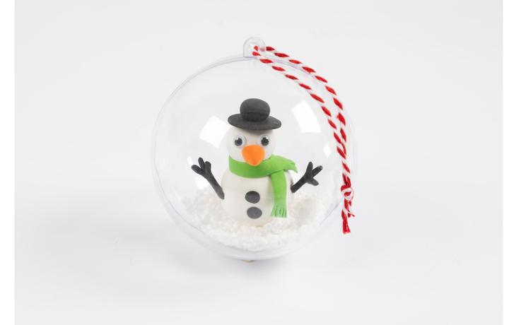 Produktbild Creativ Company Bastelset Weihnachtskugeln Modellieren