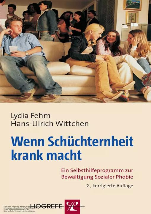 Actual product image Wenn Schüchternheit krank macht (German, Hans-Ulrich Wittchen, Lydia Fehm, 2008)