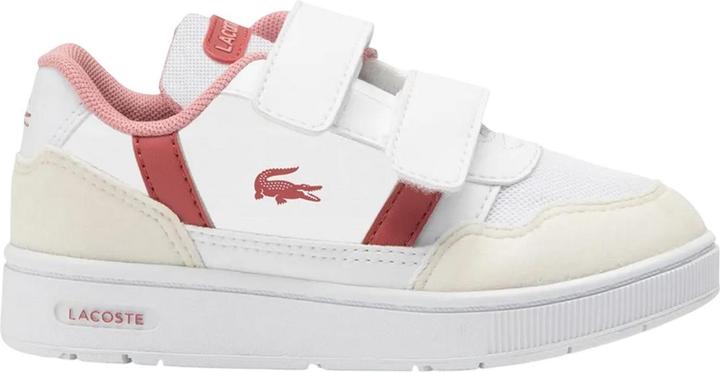 Actual product image Lacoste Childrens/Kids T-Clip Synthetic Suede Trainers (24)