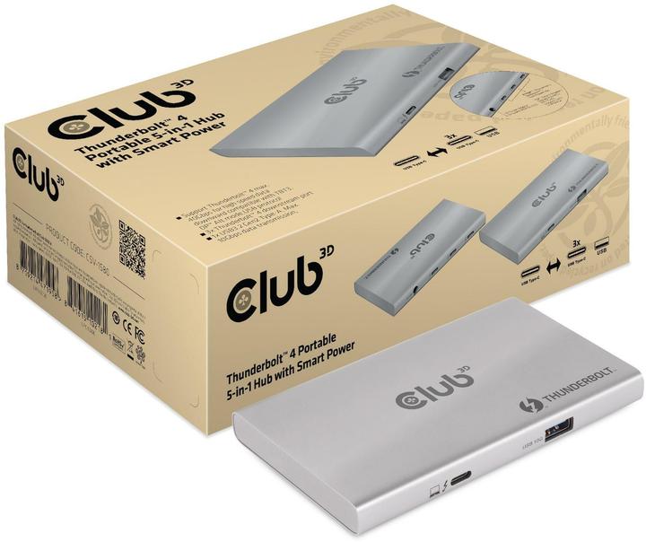 Produktbild Club 3D CSV-1580 (Thunderbolt, 5 Ports)