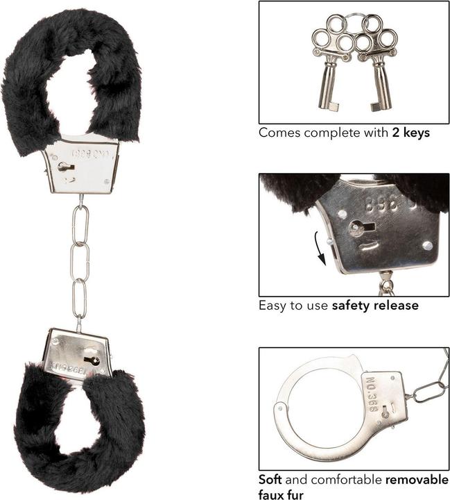 Image du produit CalExotics Cuffs en fourrure ludiques