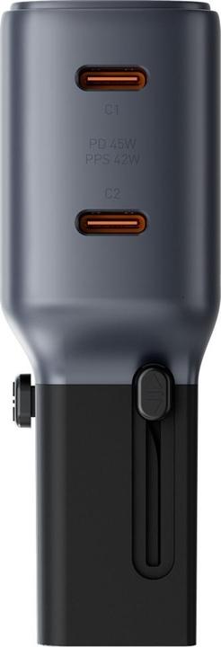 Produktbild dbramante1928 Wall charger Energea TravelGo Adapter 45 2xUSB-C 45W graphite-black (45 W, 2 Ports)