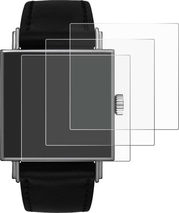 Produktbild BROTECT Schutzfolie für NOMOS Glashütte TETRA 27 Displayschutz Displayschutzfolie Folie Klar Transparent