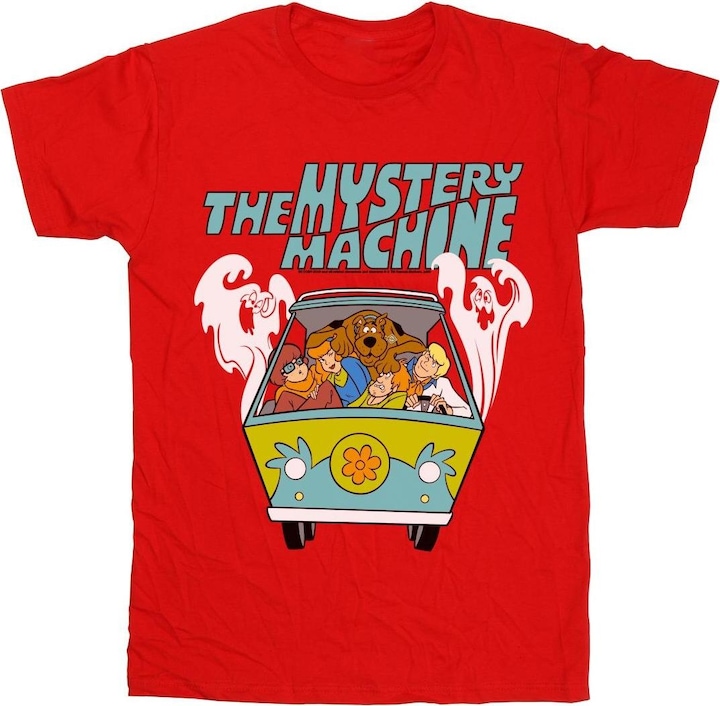 Immagine prodotto Scooby Doo Mystery Machine Maglietta Uomo (5XL)