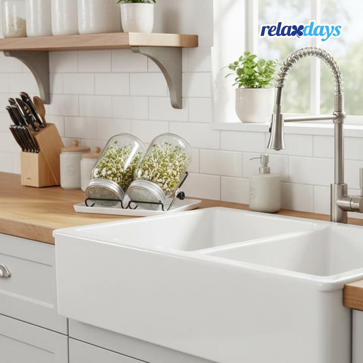 Productafbeelding Relaxdays Sprossenglas