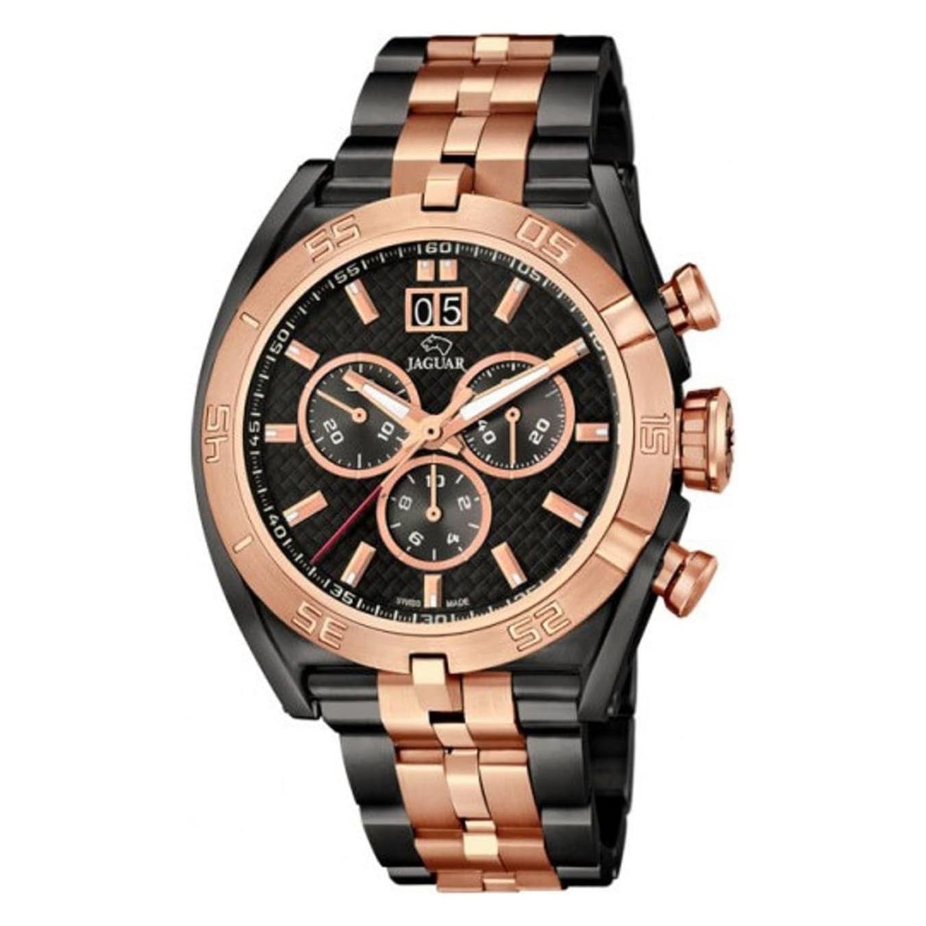 Jaguar, Armbanduhr, Special Edition, Gold, Schwarz, (Chronograph, 46 mm)