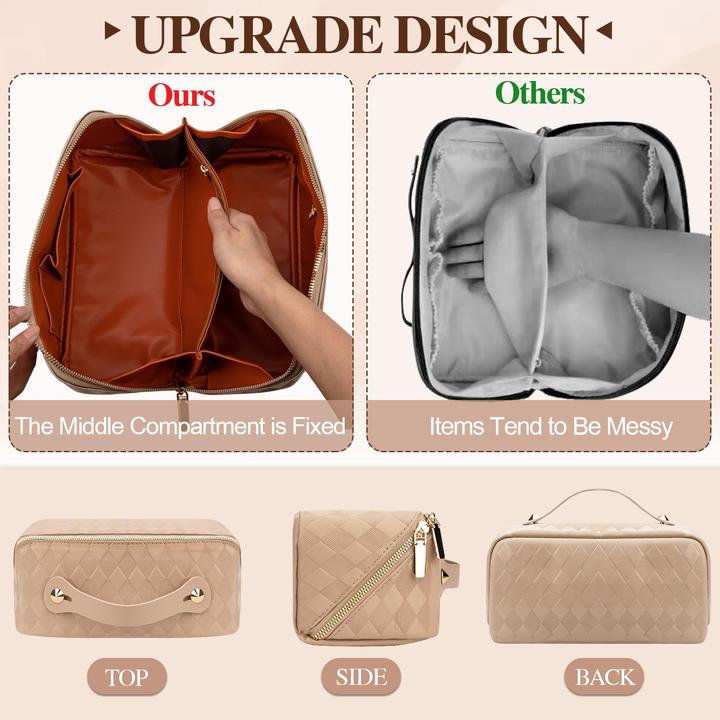 Produktbild Only-Bags.Store Kosmetiktasche Portable Travel Make-up Tasche mit grosser Kapazität wasserdicht zu organisieren