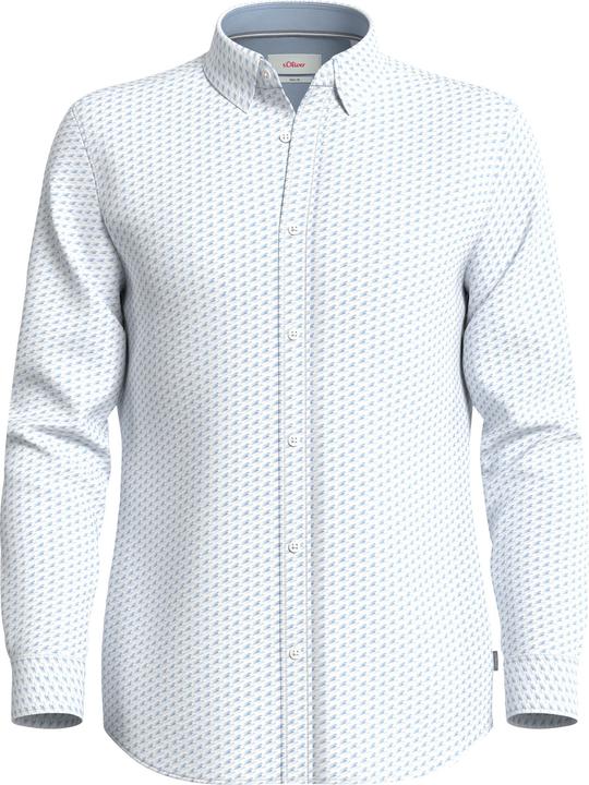 Immagine prodotto s.Oliver Hemd Slim: Langarmhemd aus Baumwollmix (XXL)