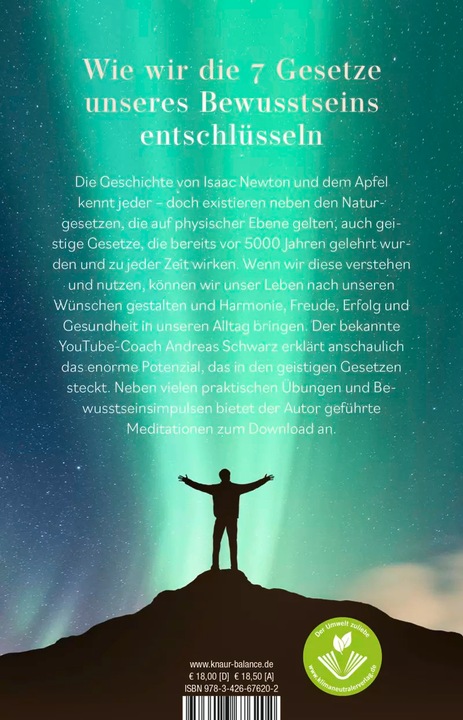 Produktbild Higher Mind. Die Gesetze des Bewusstseins (Deutsch, Andreas Schwarz, 2022)