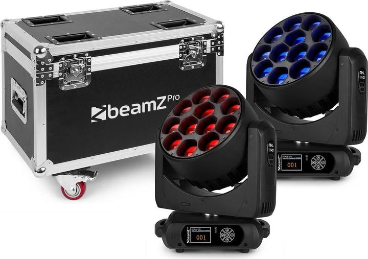 Produktbild BeamZ Moving Head MHL1240 Set (LED)