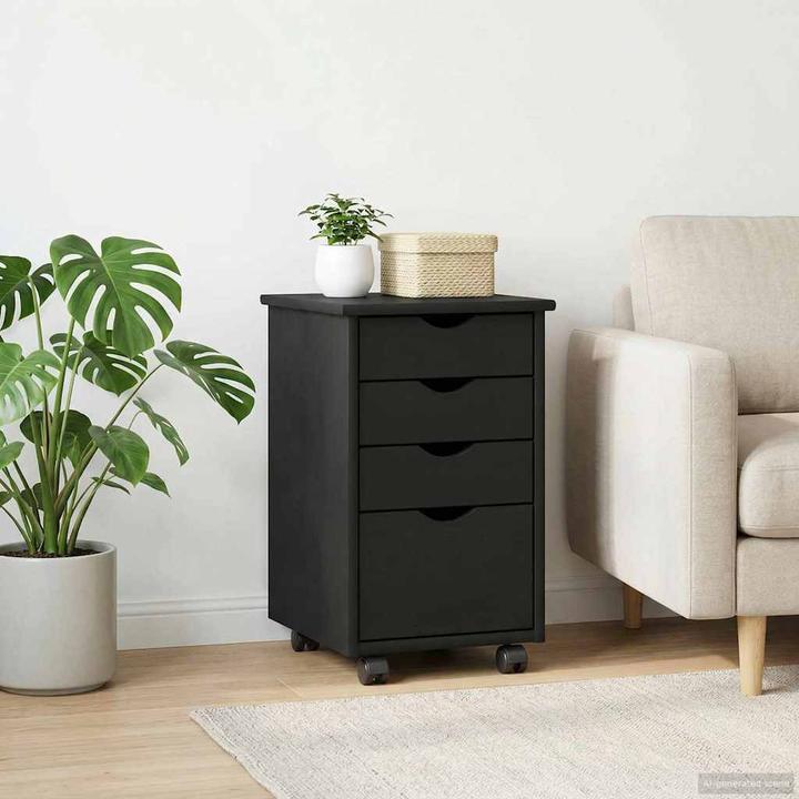 Produktbild vidaXL Rollschrank (34 x 39 x 56 cm)