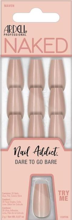 Produktbild Ardell Nail Addict Naked Collection Maven 28 Stk (Kunstnägel)