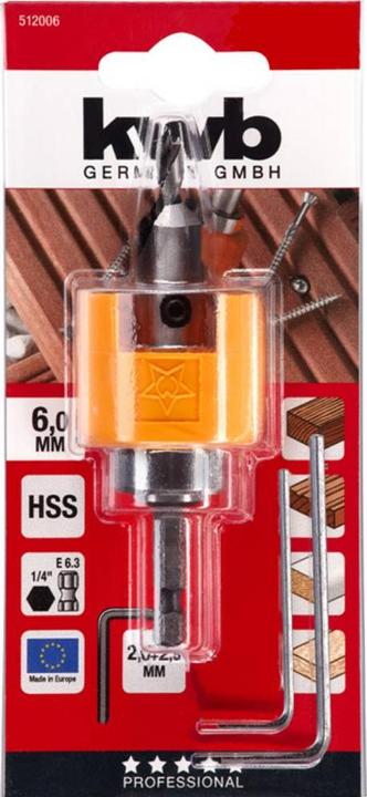 Produktbild kwb Hartholzbohrer (6 mm)