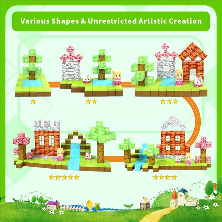 Image du produit Yolla Loos 70-teiliges Magnetbausteine-Set