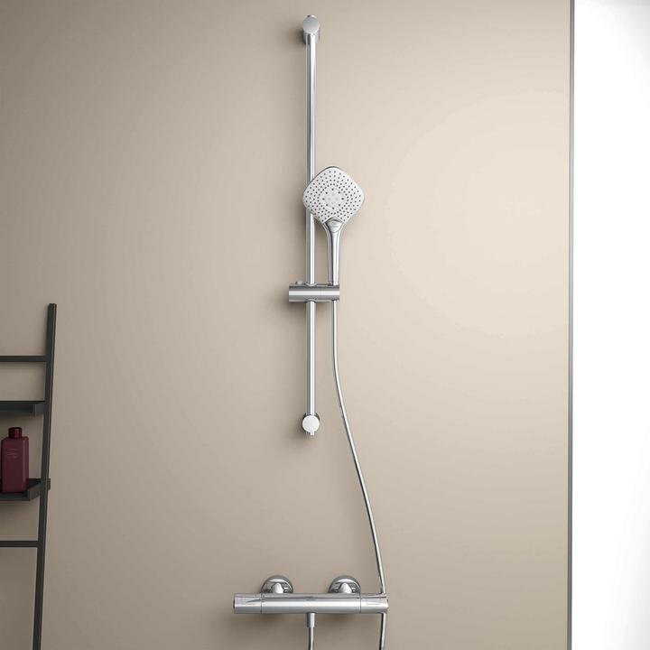 Actual product image Ideal Standard Shower fitting with thermostat Ceratherm T100 chrome glossy A7229AA