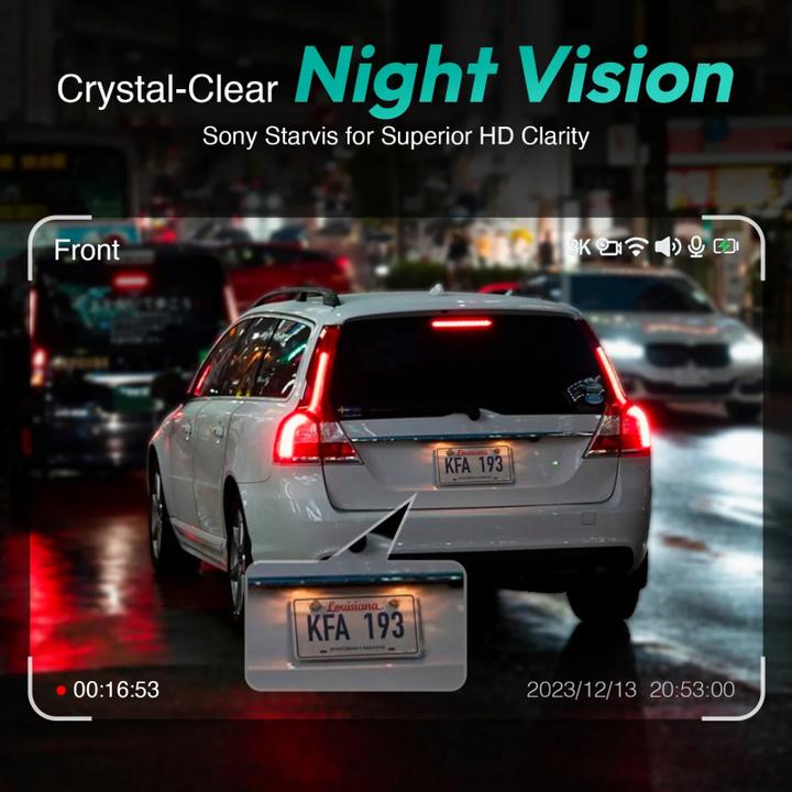 Actual product image Botslab G500H Pro (Built-in display, Wi-Fi, GPS receiver, Full HD)