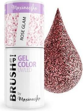 Produktbild Sunne Brushup Gel Farbe Uv Led Hybrid Nagellack Rose Glam 5g (Rose Glam, UV-Gel Lack)