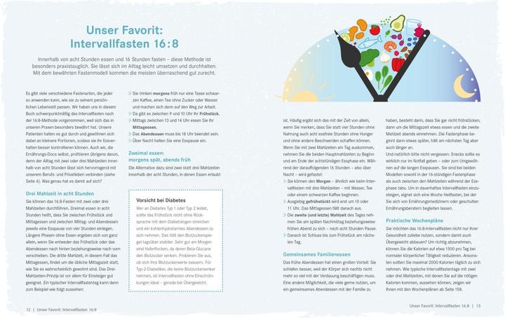 Produktbild Die Ernährungs-Docs - Gesund und schlank durch Intervallfasten (Deutsch, Silja Schäfer, Anne Fleck, Jörn Klasen, Matthias Riedl, 2021)