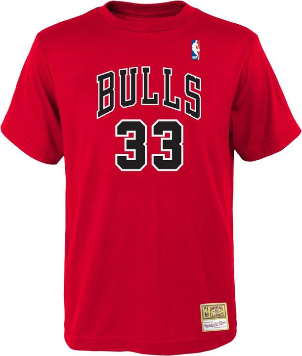Immagine prodotto Mitchell & Ness Maglietta NBA Chicago Bulls Scottie Pippen Hardwood Classics - Uomo (S)