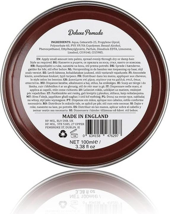 Actual product image Dapper Dan Deluxe (Hair pomade)
