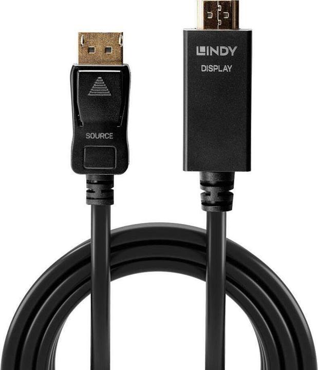 Produktbild Lindy DisplayPort — HDMI (Typ A) (1 m, HDMI, DisplayPort, 1.4)