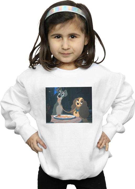 Image du produit Disney - Sweat LADY AND THE TRAMP SPAGHETTI SLURP - Fille (116)
