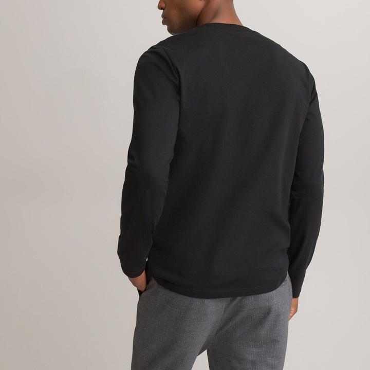 Produktbild La Redoute Collections Shirt mit rundem Ausschnitt (L)